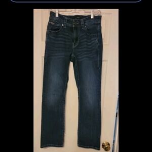 Buckle Men's Dark Blue Straight Jeans